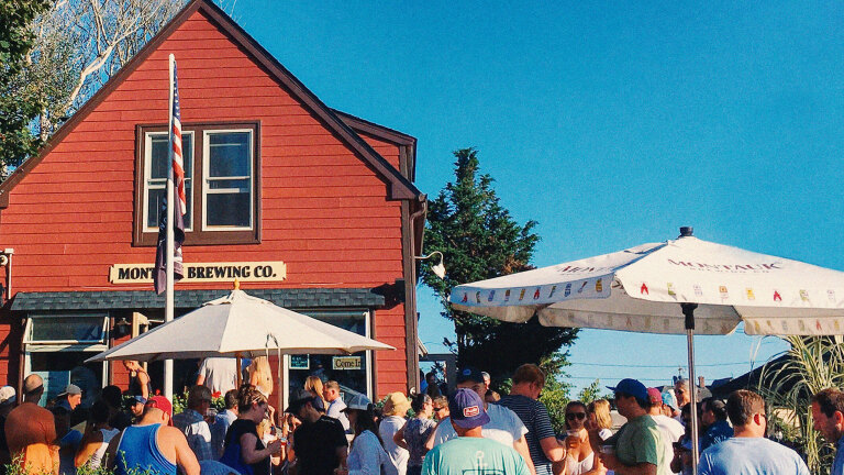 Montauk Brewing Co Brew Barn in Long Island