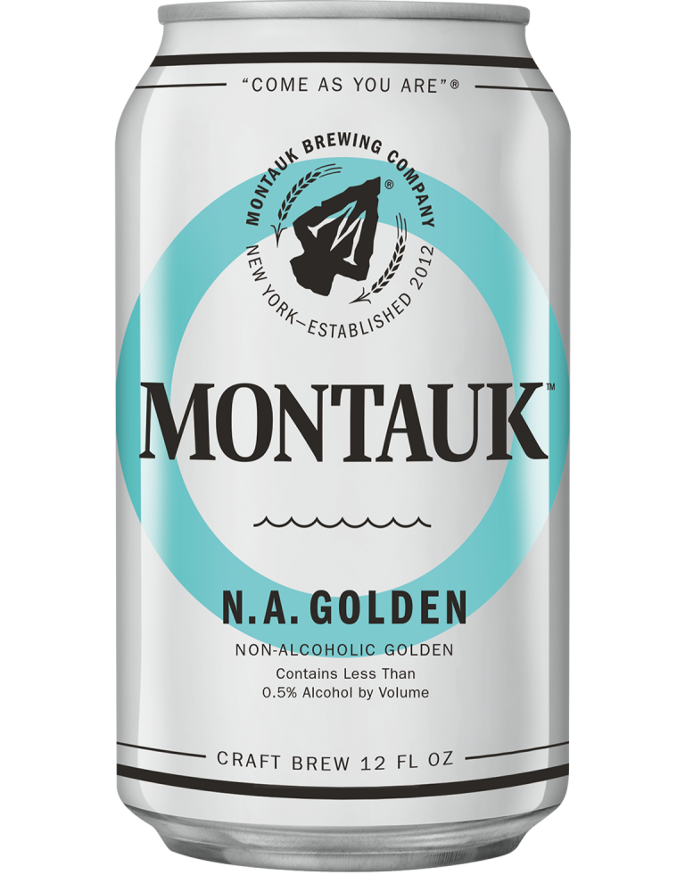 Montauk Brewing Co NA Golden IPA 12oz Year Round Can
